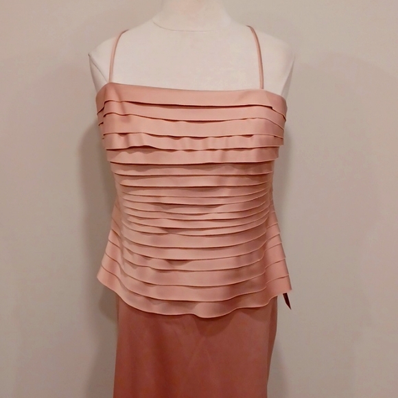 JS Collections 3 Piece Satin Mother of the Bride Suit NEW- Sz. 16 - Picture 7 of 14